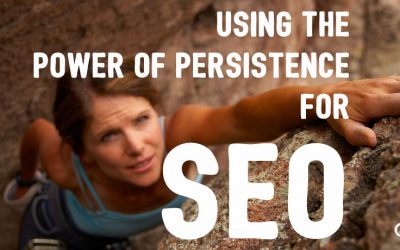 Using the Power of Persistence for SEO