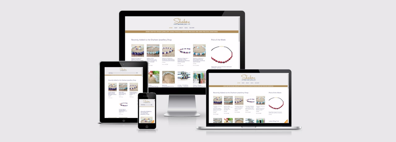 Shaheen Jewellery website and ID