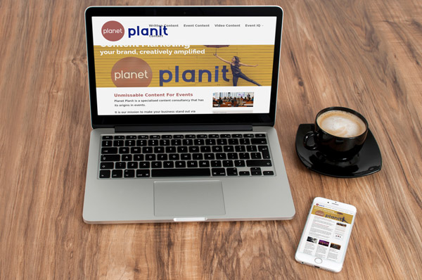 Website design for Planet Planit Ltd