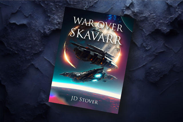book cover - War over Skavarr